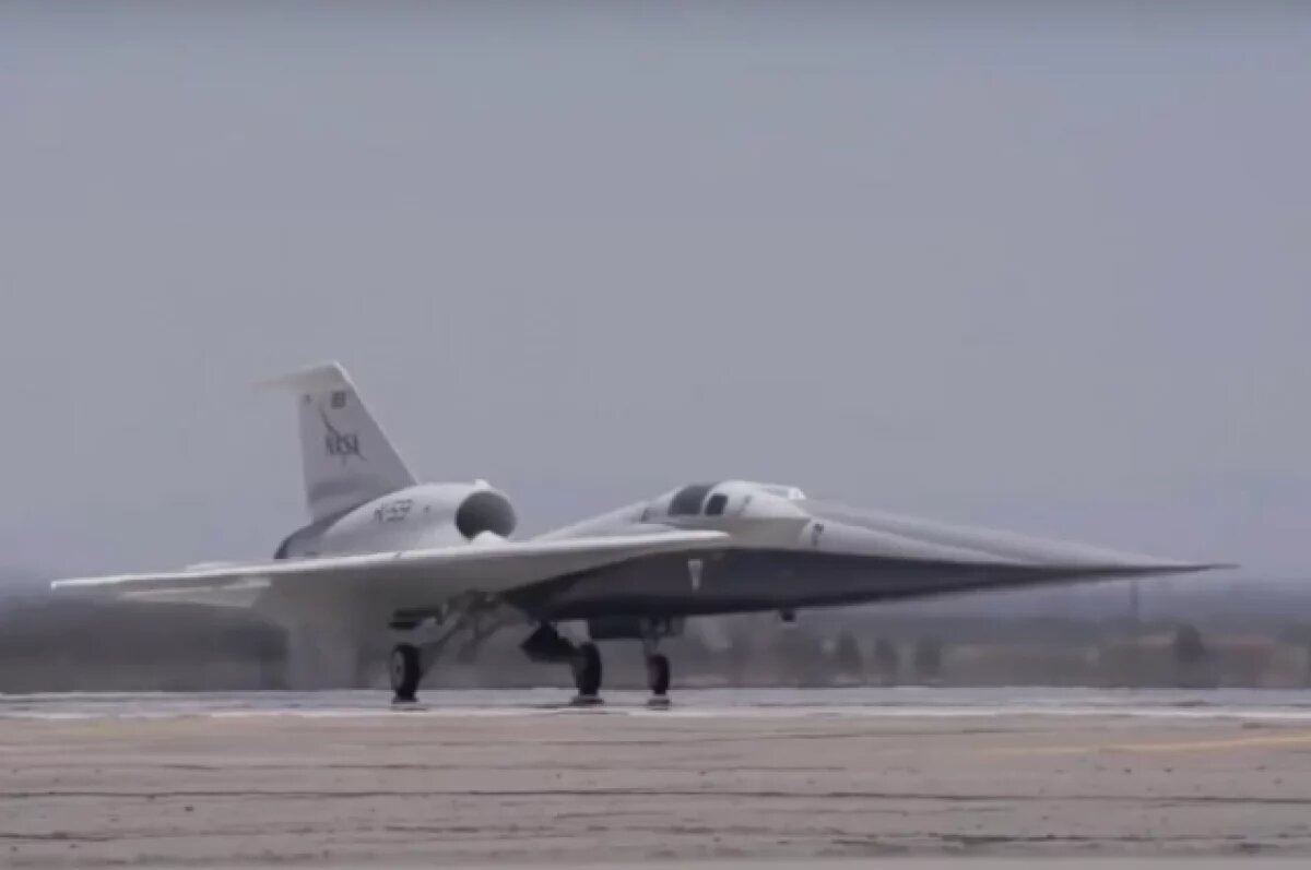    Попов заявил о разработке в РФ гражданского самолета как сверхзвуковой X-59