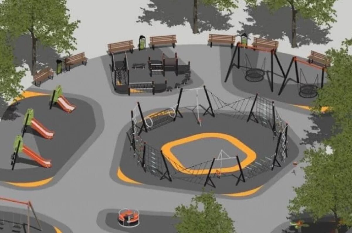    В Центральном парке Новосибирска восстановят историческое здание