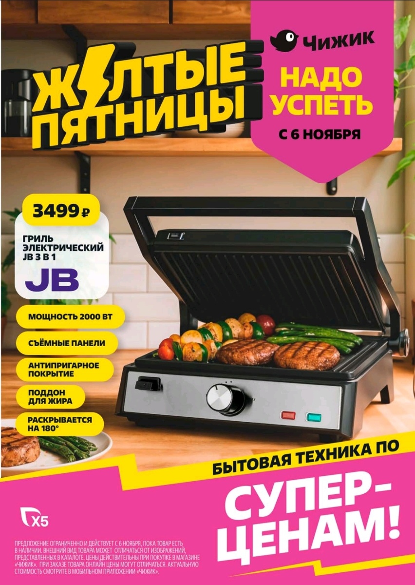 Электронный каталог товаров в Чижике.