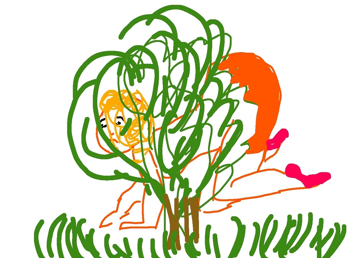 рисунок автора, автор сама в полном шоке от своего исскуства, и...ну, короче, сами видите, на что я способна 