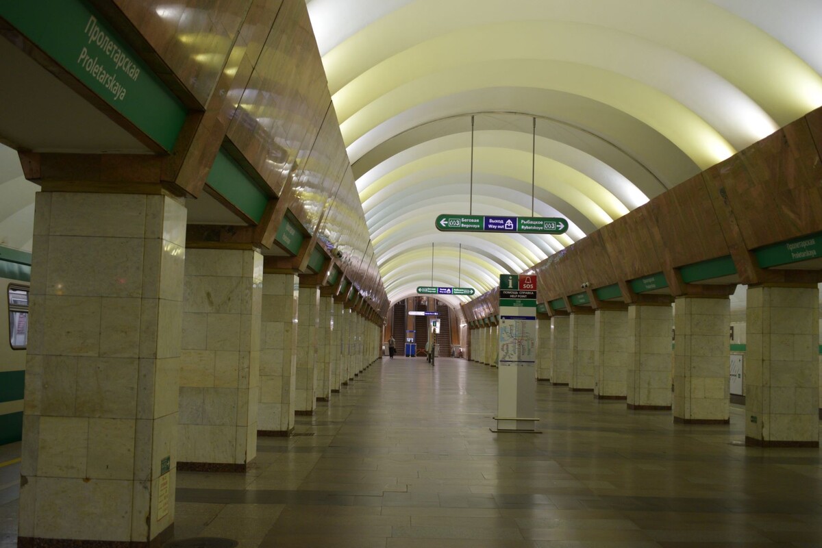 Станция метро Пролетарская