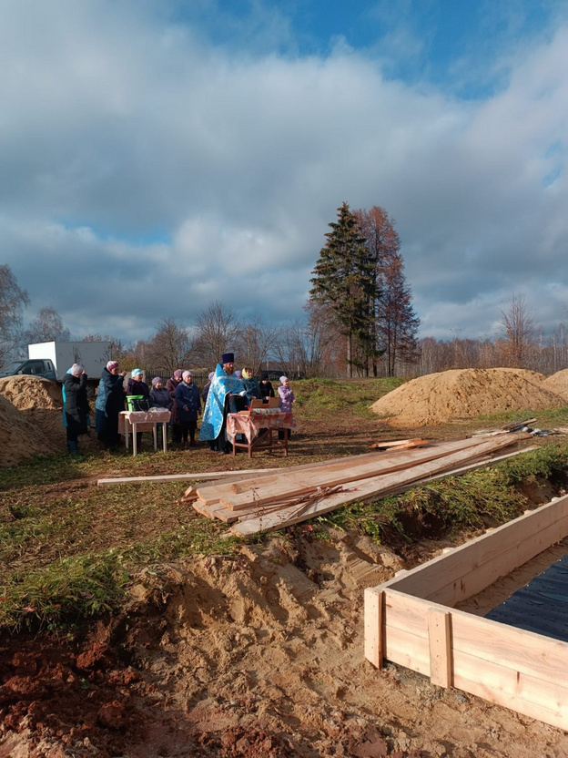    В Яранском районе начали строить новый храм