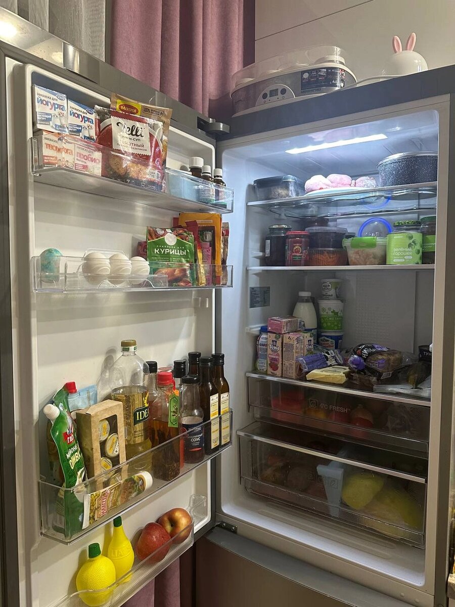    Холодильник диетолога. Фото: Из личного архивa/ Мария Швабауэр