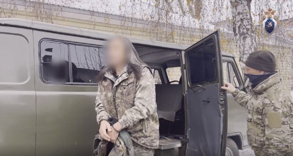    Задержанный мужчина. Источник: Пресс-служба СУ СК России по Алтайскому краю