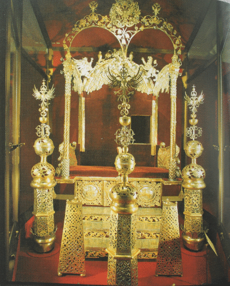 Двойной трон Ивана и Петра Романовых