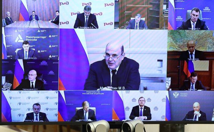 Члены правительства обсудили работу рыбной отрасли / фото: пресс-служба Кремля 