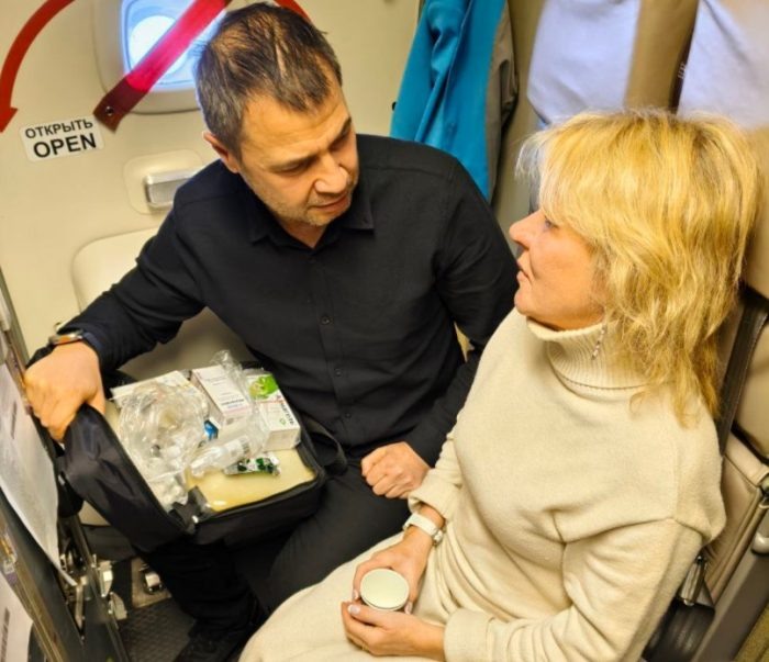 Фото из телеграм-канала Ассоциации врачей авиационной медицины.