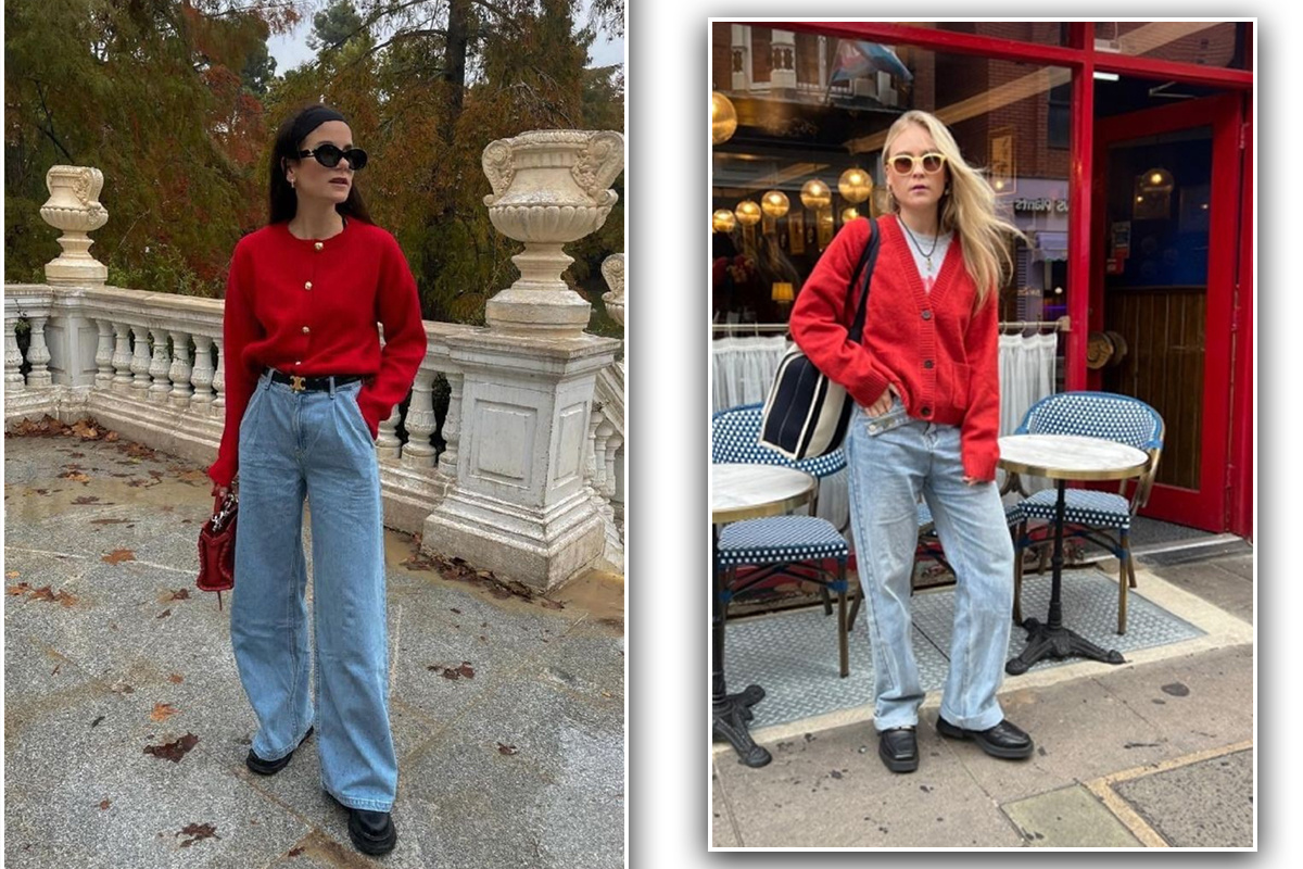 +20 теплых образов с яркими деталями на осень. Коллаж создан автором канала, на основе фотографий с сайта Pinterest