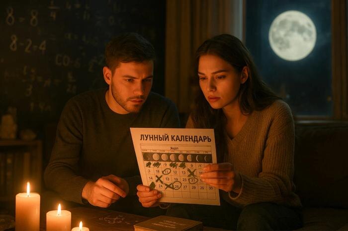 Лунный календарь на ноябрь 2025 — когда разные фазы спутника и в какие дни можно стричься. Обложка © ChatGPT