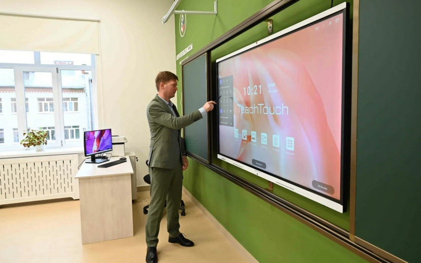    Новый корпус школы открыли в селе Шаркан. Фото: пресс-служба Главы и правительства Удмуртии