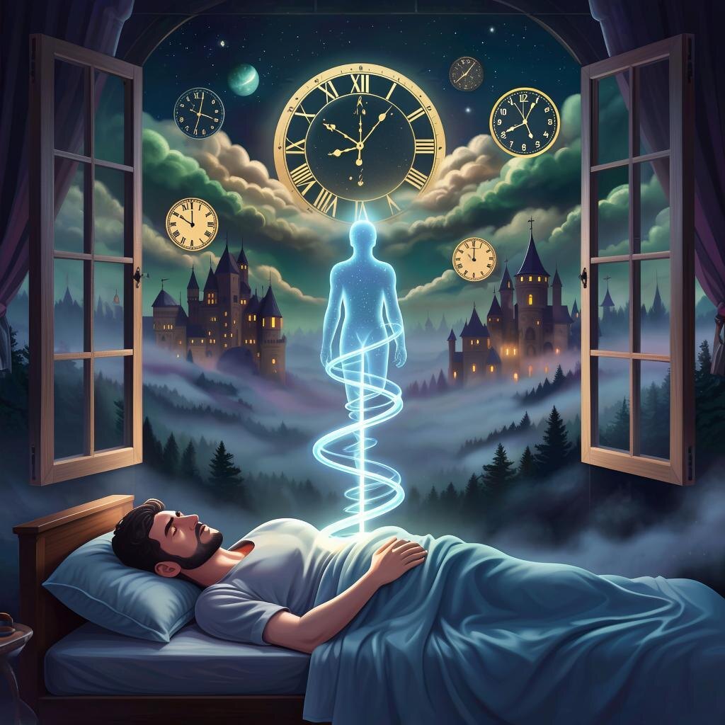 Когда тело остается в кровати, наше «Я» отправляется в странствие по иным измерениям