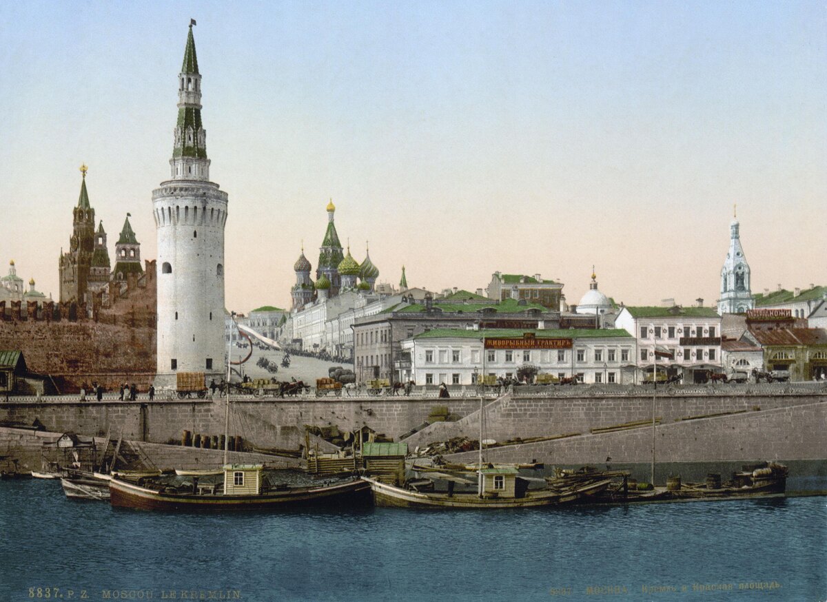 Wikimedia Commons📷Московский Кремль, XIX век