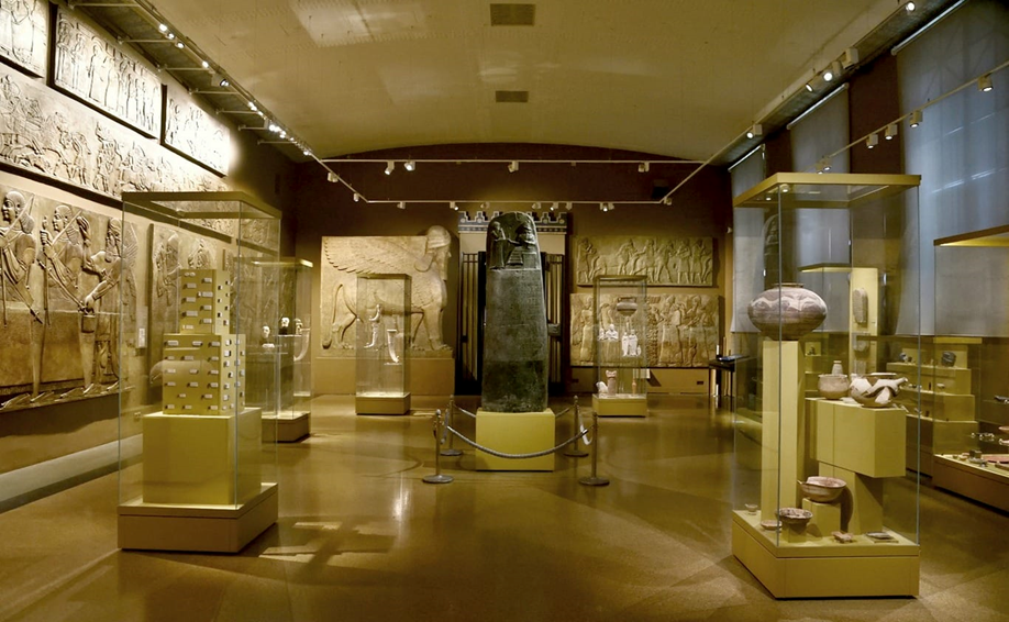 Пушкинский музей, Ассирийский зал.