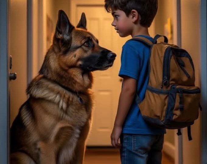 Мальчик отпер дверь и вошёл в квартиру. Он не сказал привычное: "мам, я дома!". Маме показалось странным, что он не раздевается