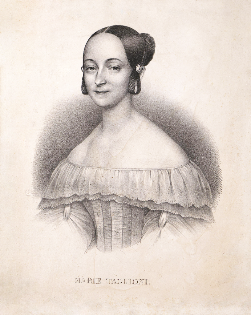 Мария Тальони. Первая половина XIX в.