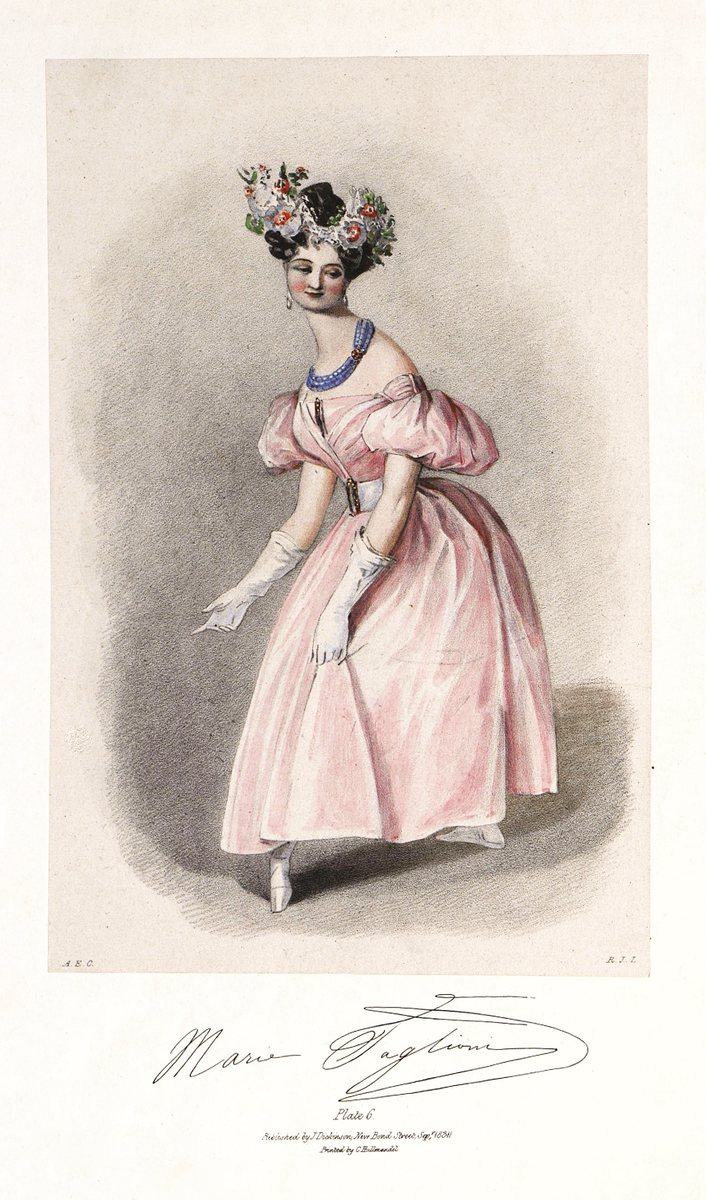 Мария Тальони. Первая половина XIX в. 
