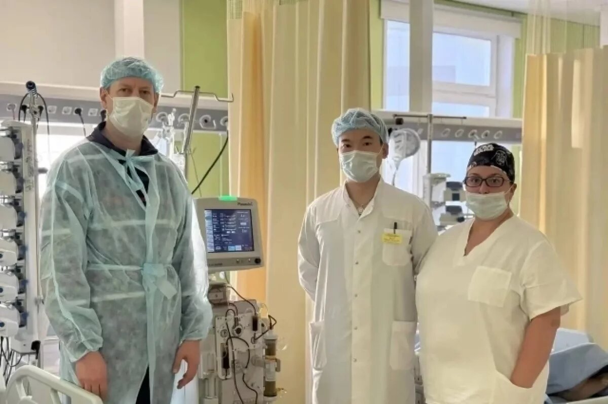    В Якутии врачи впервые применили новый метод очистки крови