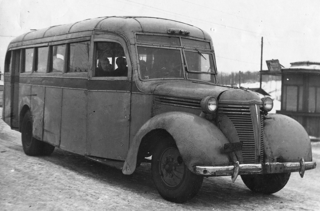 «ЗИС-16» стал первым автобусом, который вышел в регулярные рейсы по улицам Зеленодольска в 1951 году. Фото из музея г. Зеленодольска