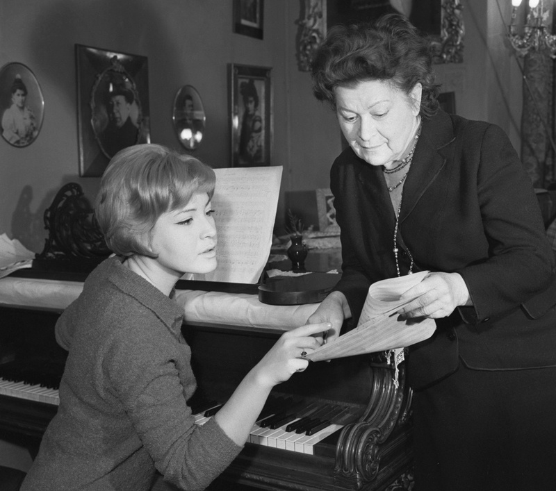 Людмила Максакова с мамой