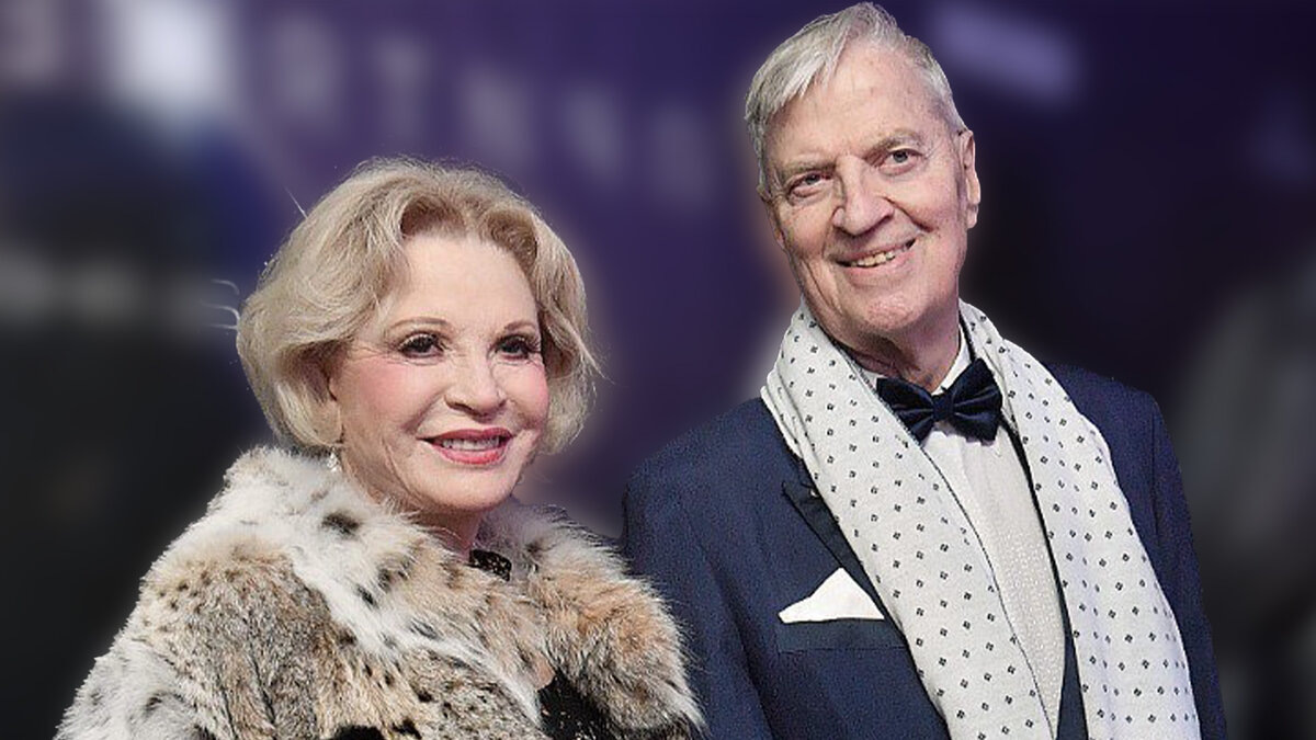 Людмила Максакова с мужем