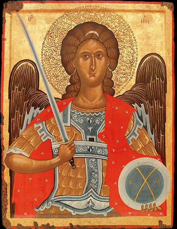Архангел Михаил. Источник: https://tr.pinterest.com/pin/474989091970545485/