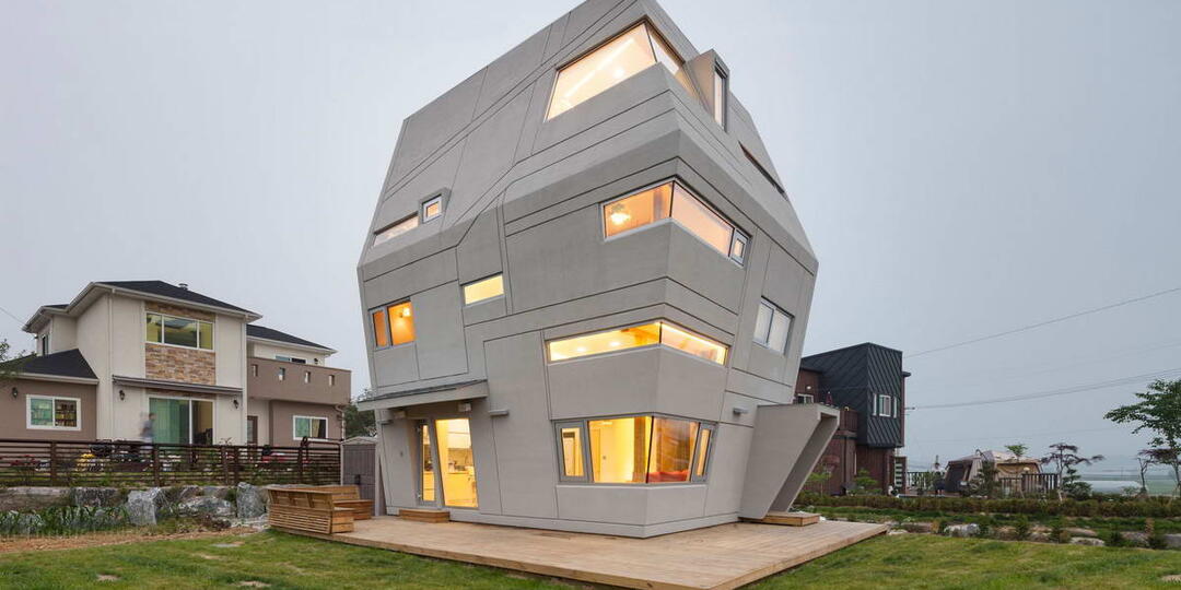 Дом "Звёздные войны" и ещё 4 современных дома в Южной Корее