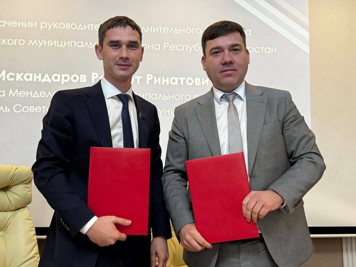 Фото: пресс-служба Менделеевского района РТ.