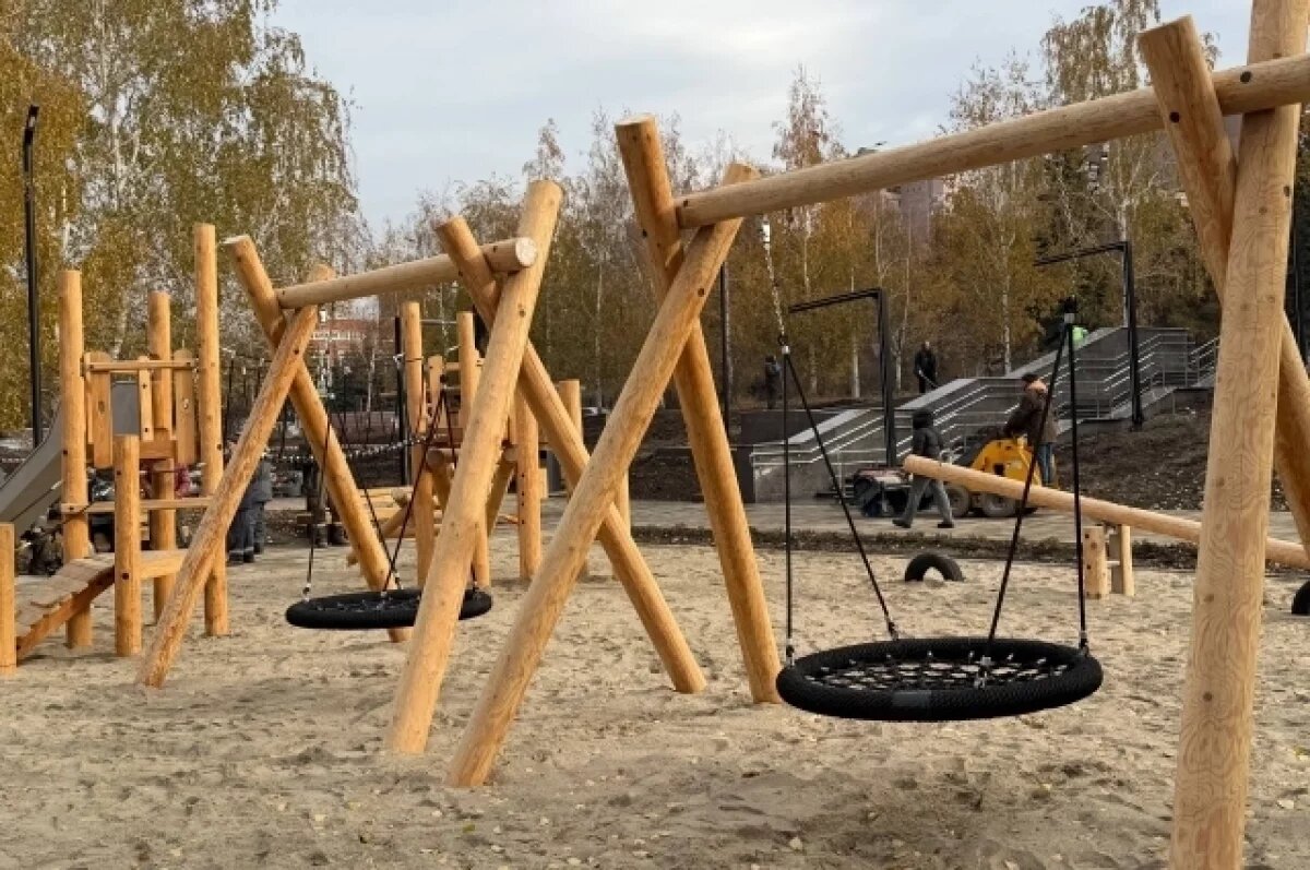    В Новосибирске появился новый городской парк имени Бугакова