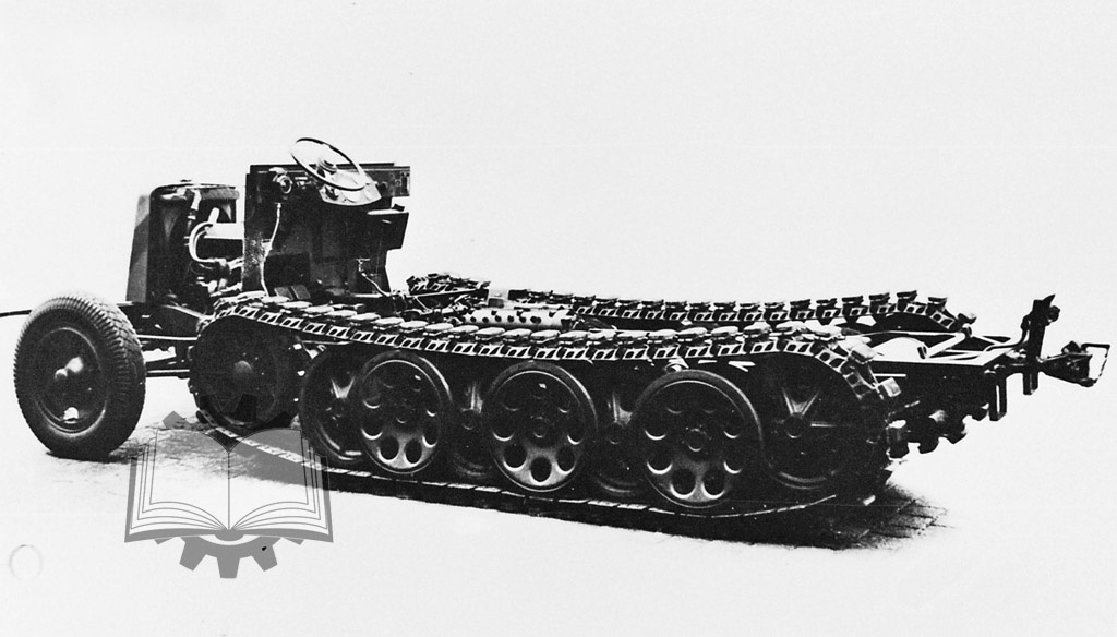 Шасси Sd.Kfz.11, его появление позволило запустить в работу бронетранспортер.