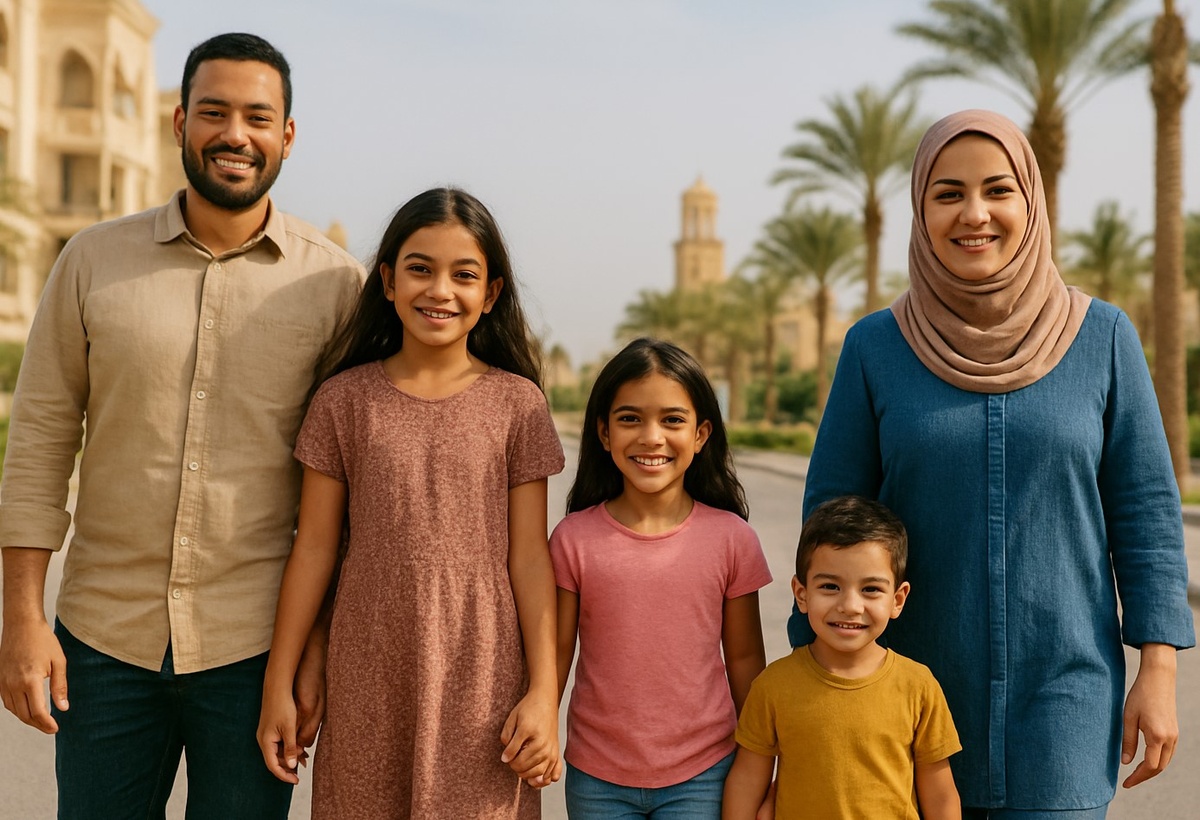 Если у егтиптян есть сын, то обычно останавливаются на двух детях. Если нет, то трудятся "до победного".