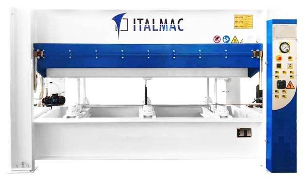 Гидравлический однопролетный пресс горячего прессования Italmac