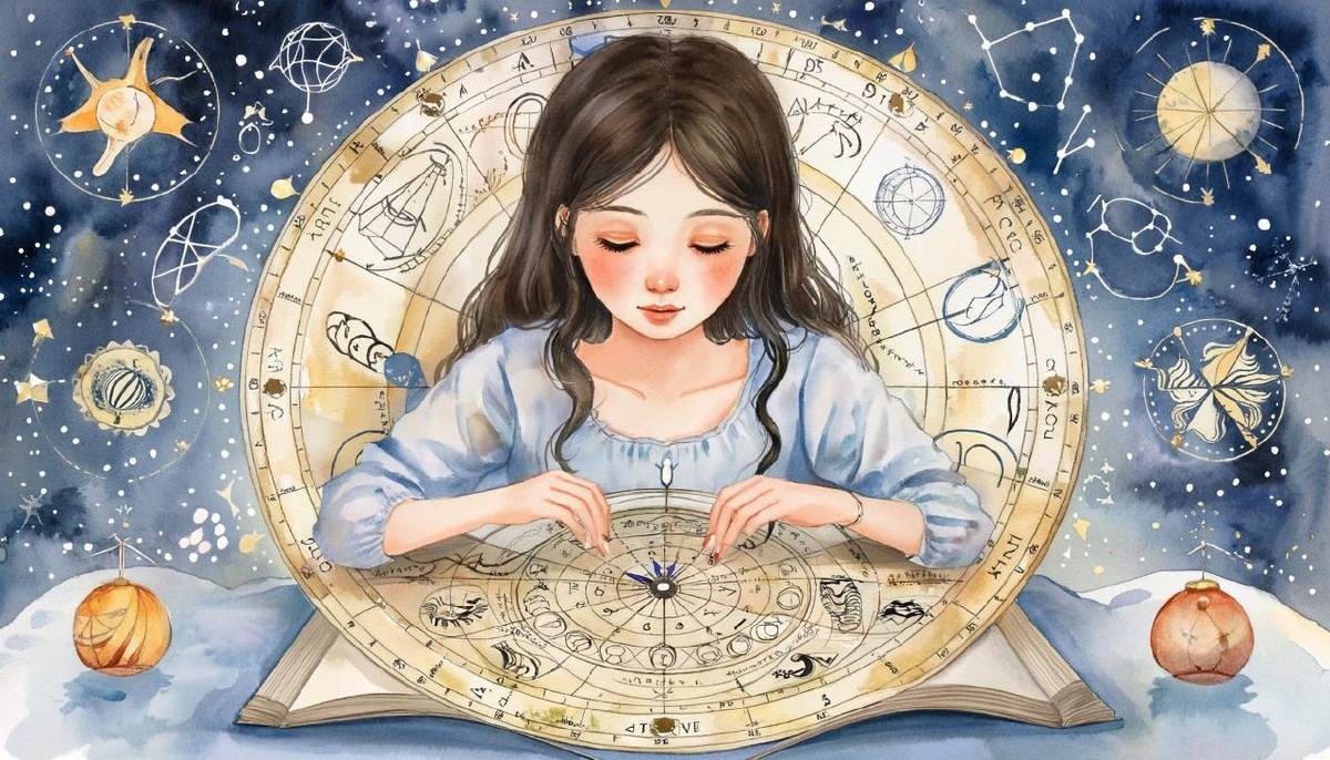 Астрология. Иллюстрация сгенерирована нейросетью