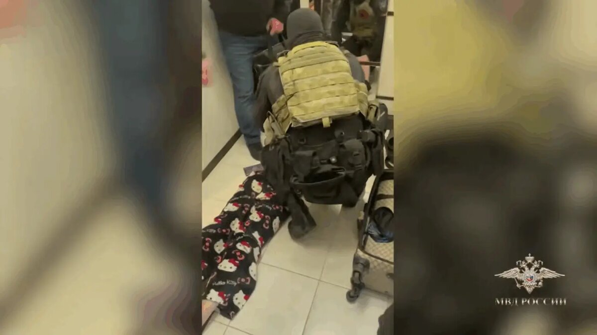    Фото: стоп-кадр видео от пресс-службы МВД России