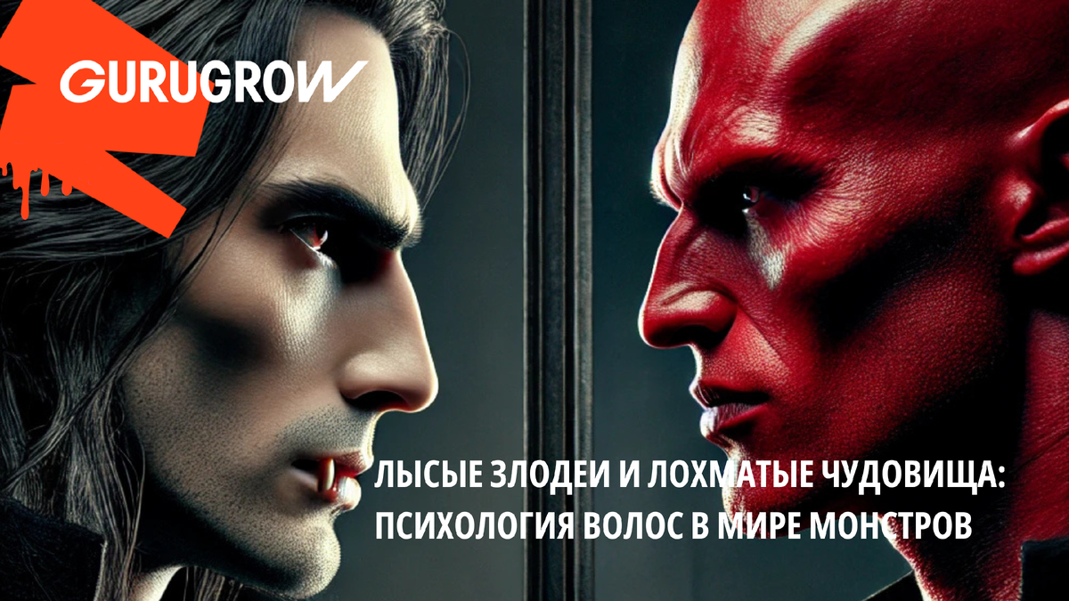 Немного похулиганим и сделаем обзор монстров и злодеев с характеристиками по густоте волос и бороды