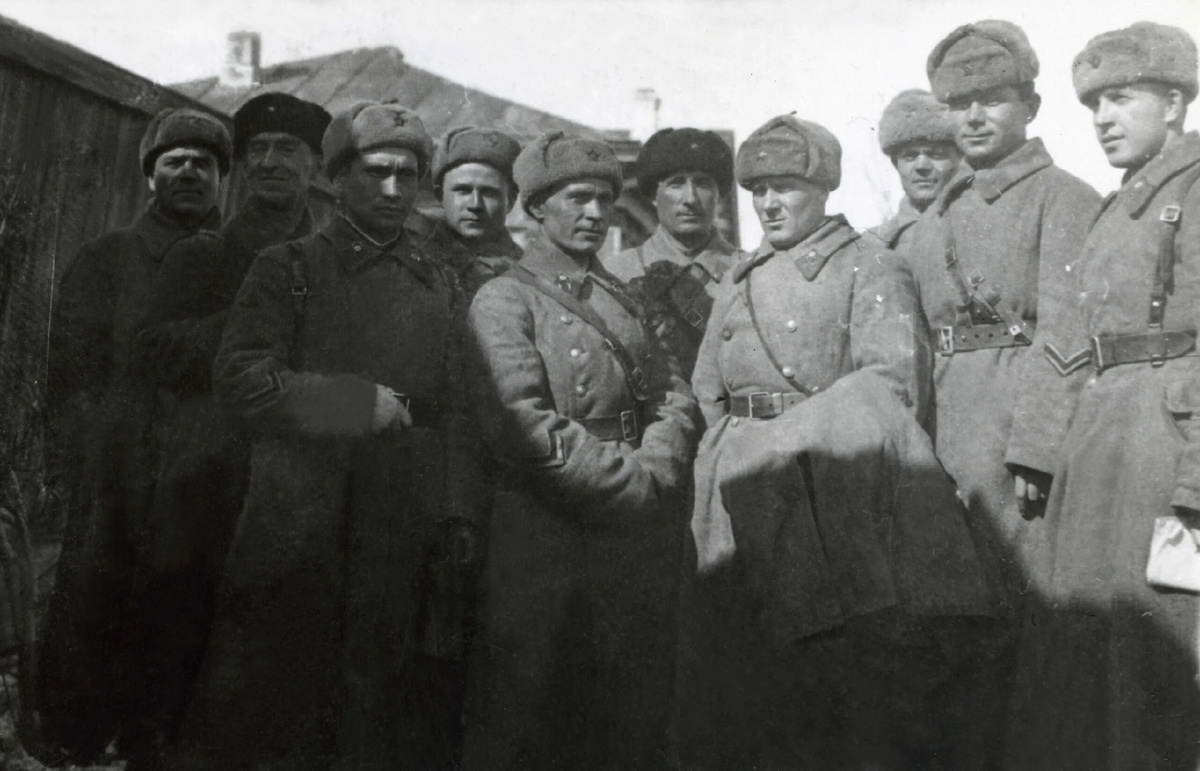 Бойцы 312-й стрелковой дивизии. Фото из открытых источников