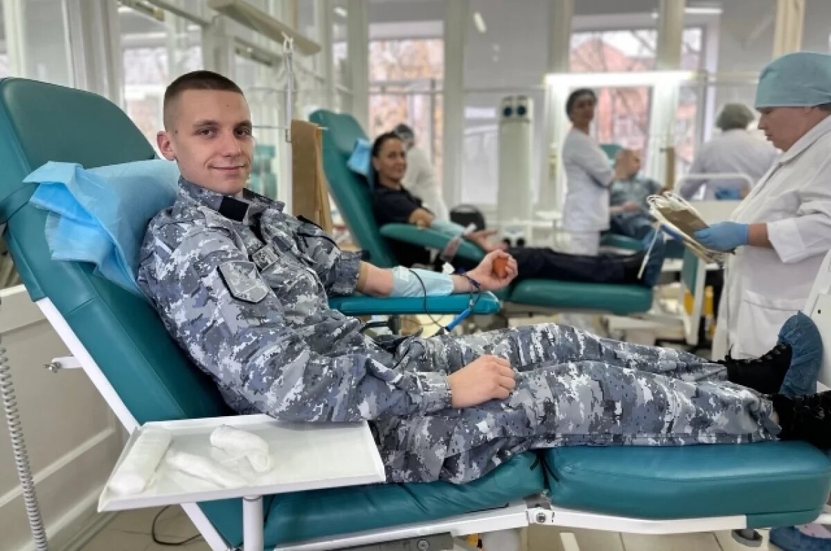    Тверские приставы отдали более 13 литров крови