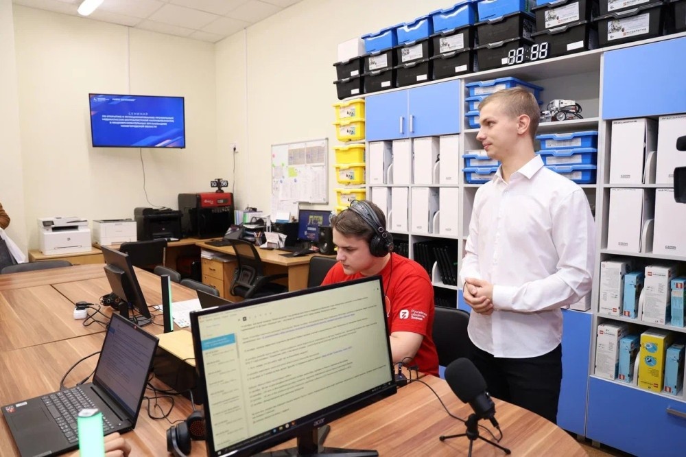    Четыре новых медиакласса открыли в школах Нижегородской области