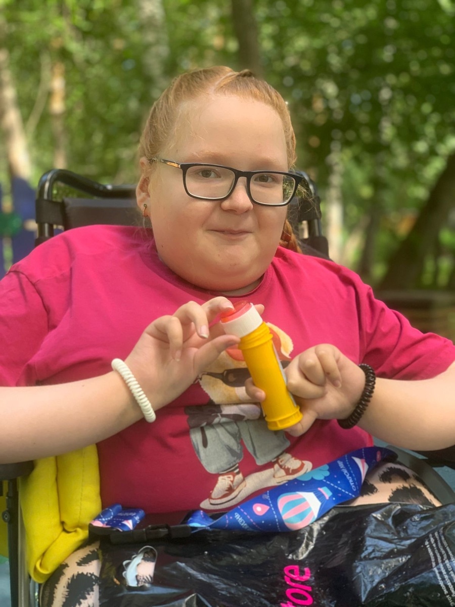 Ксения, подопечная фонда