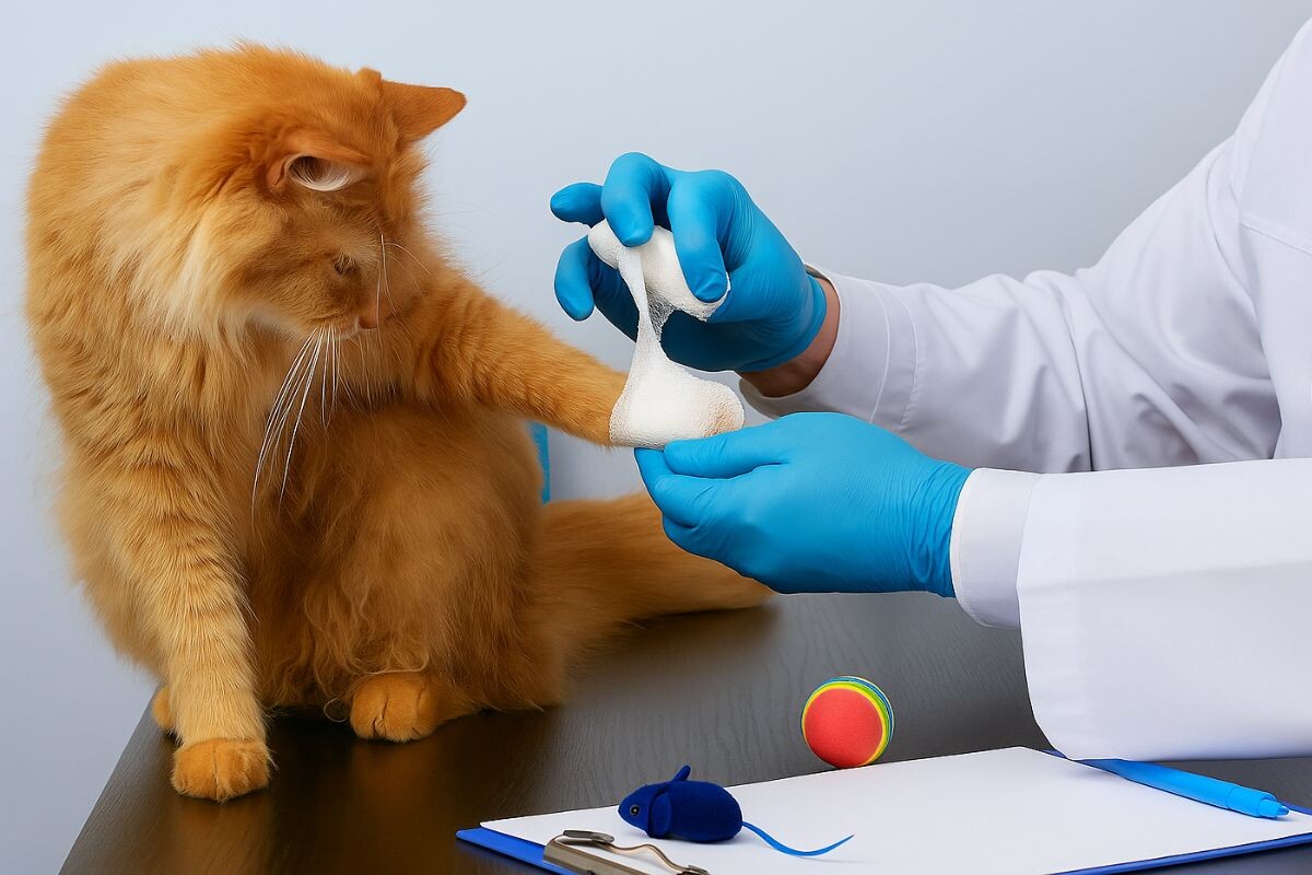 Кот у ветеринара 