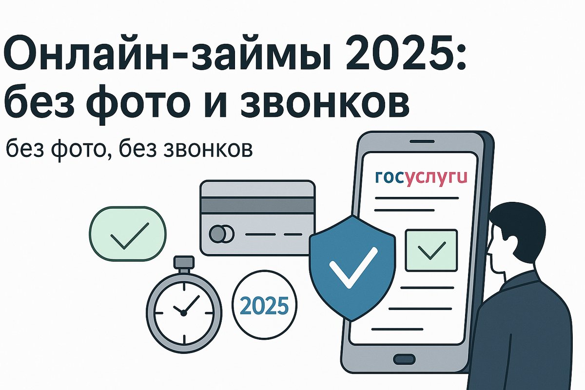 Онлайн-займы 2025 без фото и звонков: где действительно одобряют и что вам не говорят