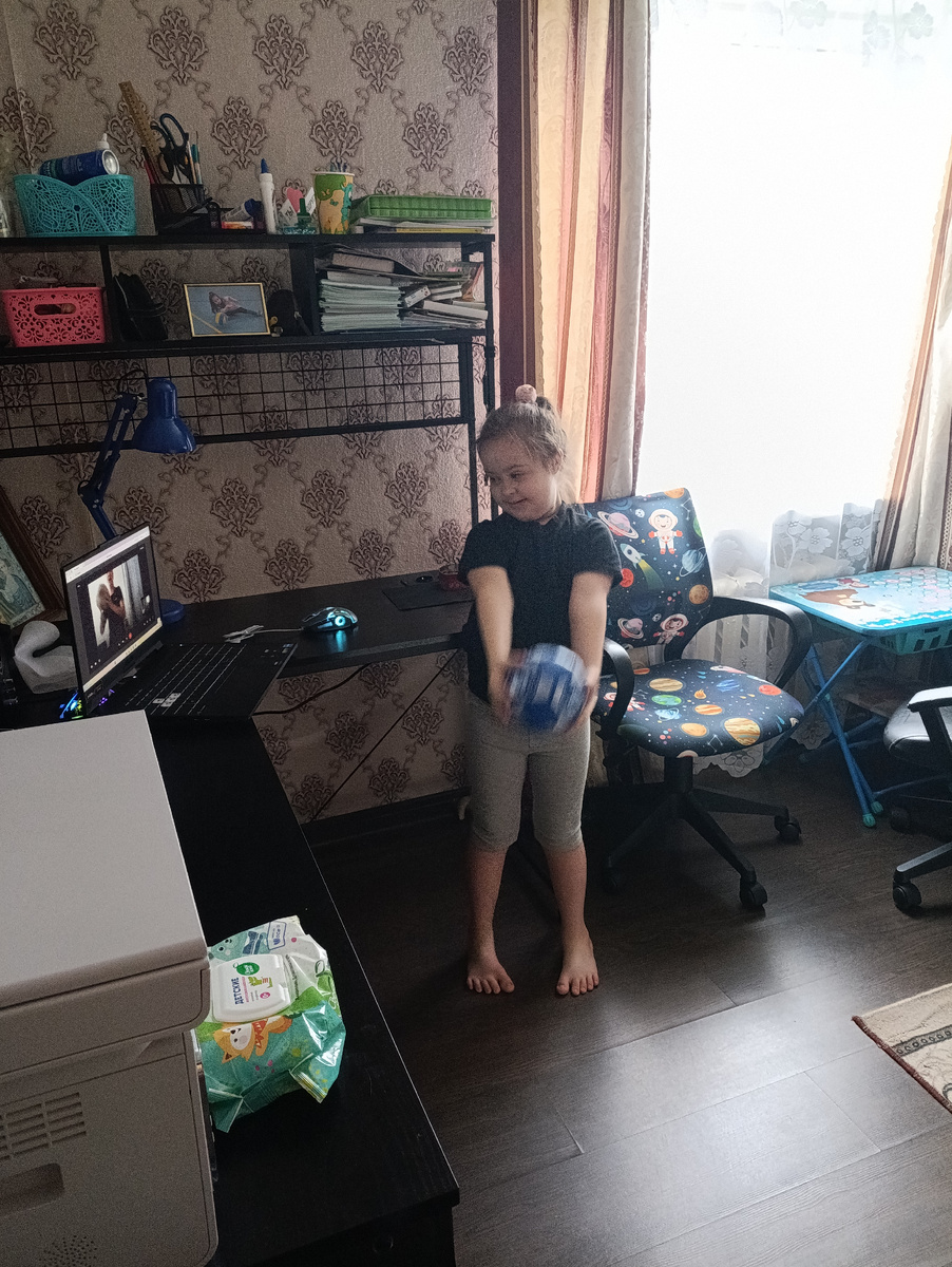 Урок физкультуры 