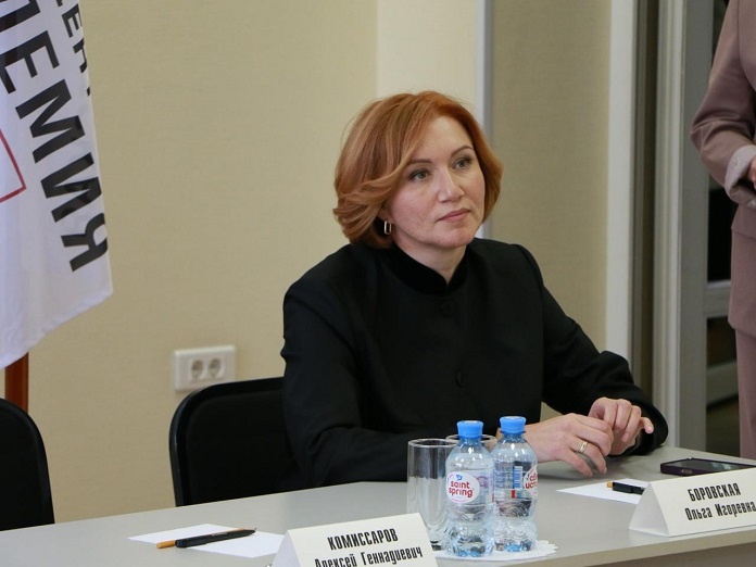    Ольга Боровская. Фото из ТГ-канала Алексея Комиссарова