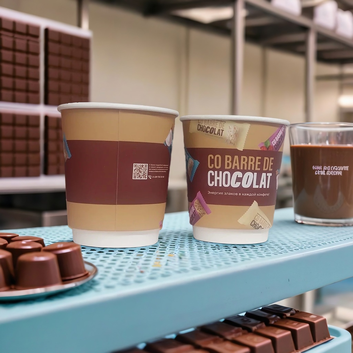 Стакан для кофе с логотипом создаёт ощущение стабильного, надёжного бренда