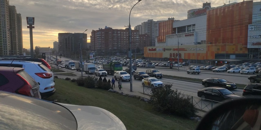 У нас час пик