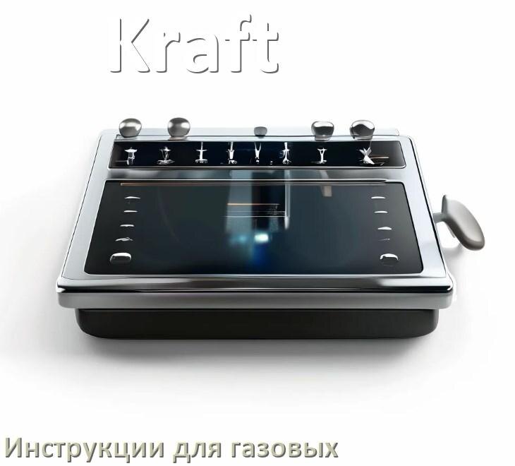 
Инструкция по эксплуатации газовой плиты Kraft и официальное руководство пользователя на русском PDF