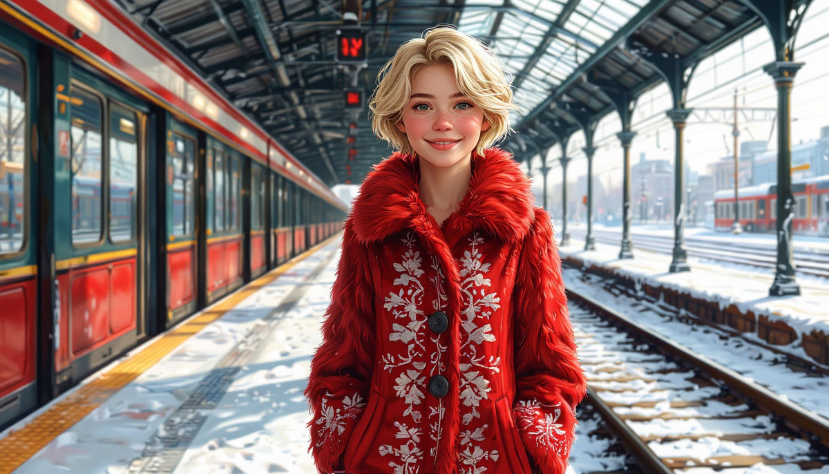 Железный путь. Изображение от ИИ Шедеврум