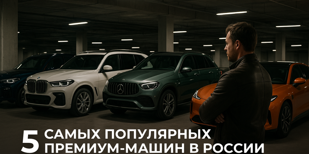 5 самых популярных премиум-машин в России