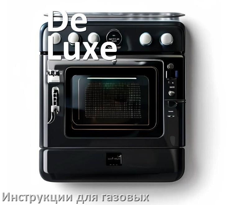 
Инструкция по эксплуатации газовой плиты De Luxe и официальное руководство пользователя на русском PDF