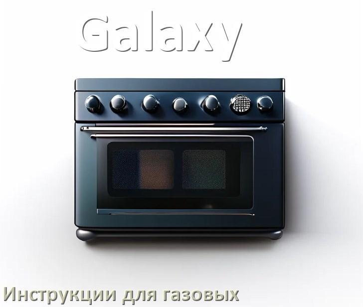 
Руководство пользователя газовой плиты Galaxy и официальная инструкция по эксплуатации на русском PDF