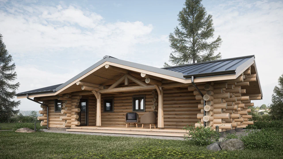 Проект сруба бани «Гидрия»